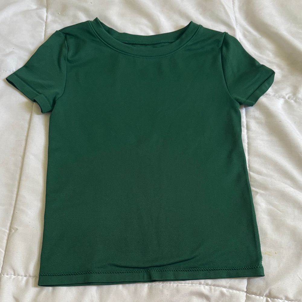 Target Kids Forest Green Short Sleeve Tee